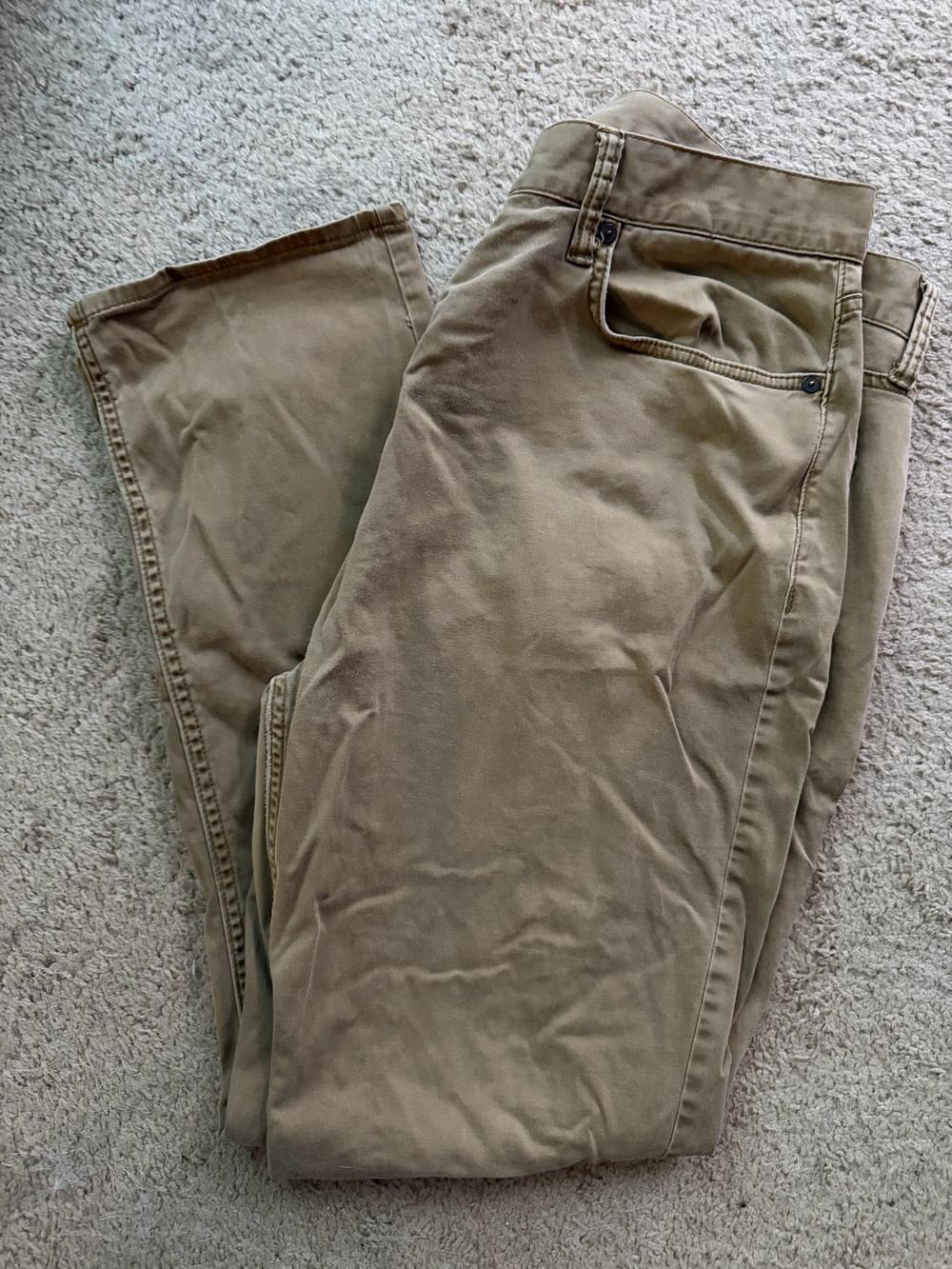 Old Navy Men's Bootcut Jeans - Light Brown
